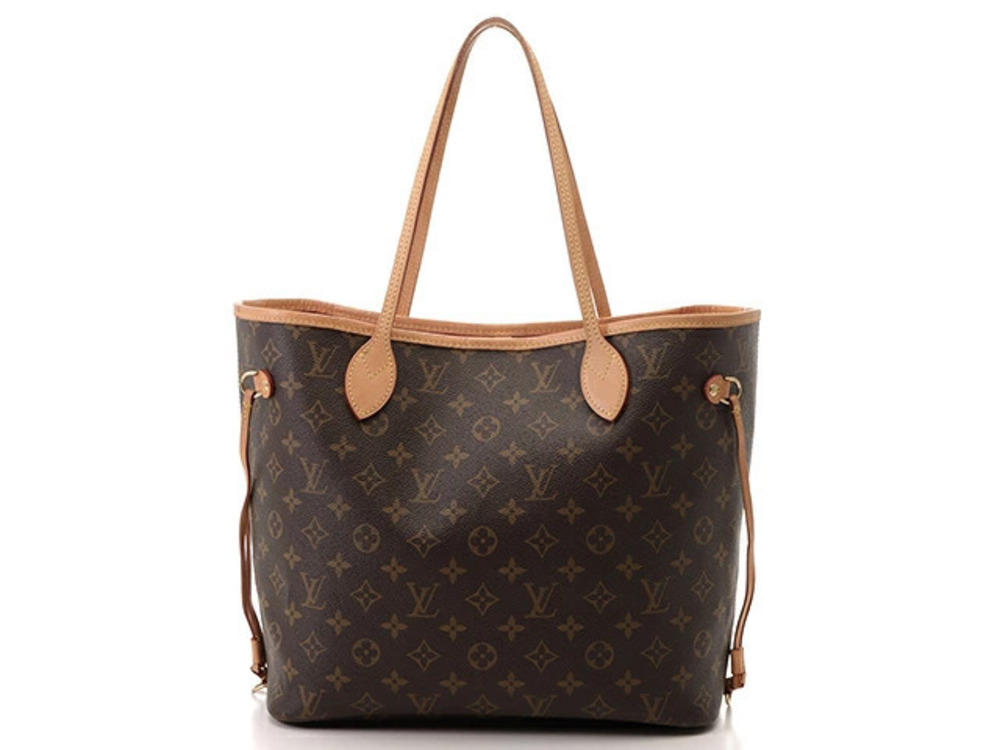 LOUIS VUITTON Neverfull Monogram Pivoine Shoulder Bag